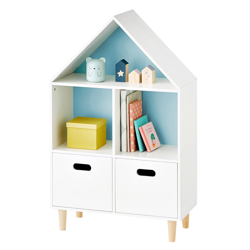 Wholesale bookshelf Kid Portable Book Shelf Storage Bookcase Holders Racks Bookshelf Cabinet