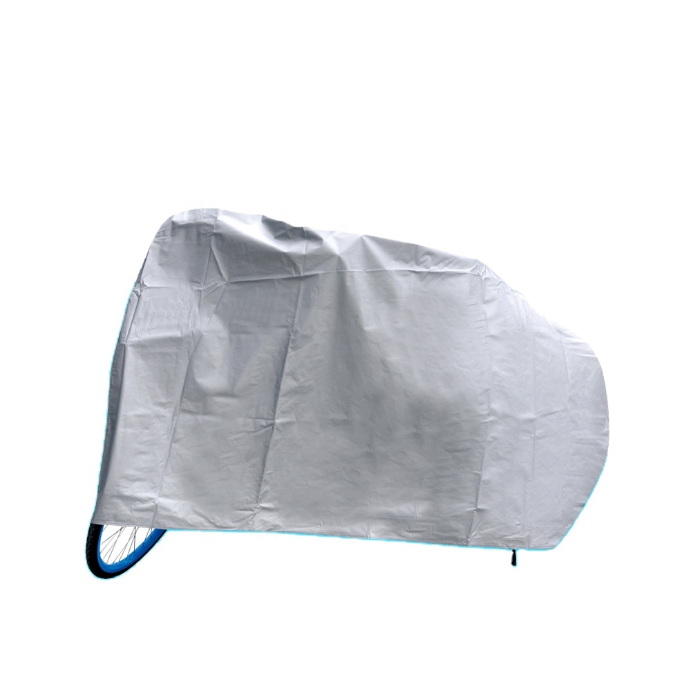Logo Customizable Waterproof Dustproof Uv Resistance Polyester Outdoor Bike Bicycle Cover