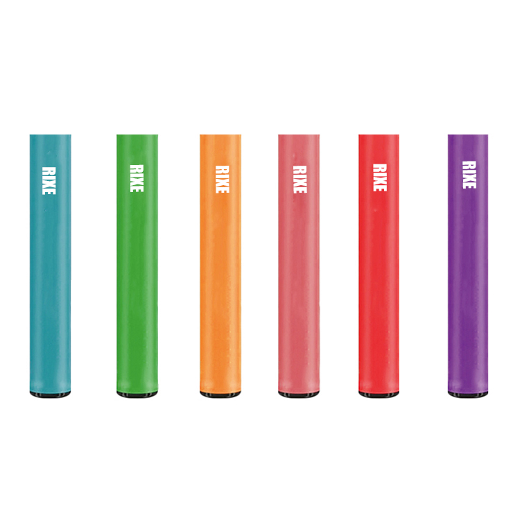 RIXE brand Potable Custom Logo 600 mah Battery 2 ml capacity Vape Pen electronic atomizer
