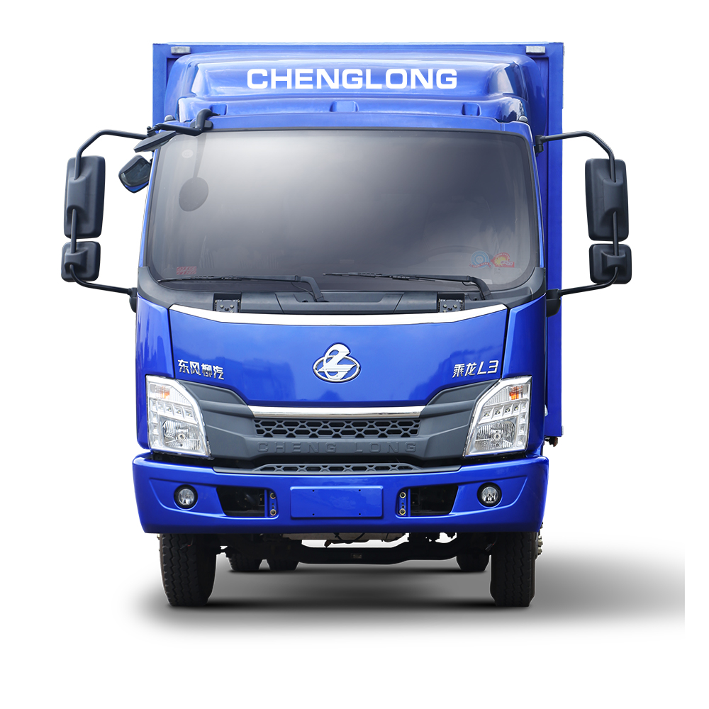 Factory Price New Model 160hp 4X2 Light Truck Chenglong 6 wheels L3 Van Cargo Truck for Express