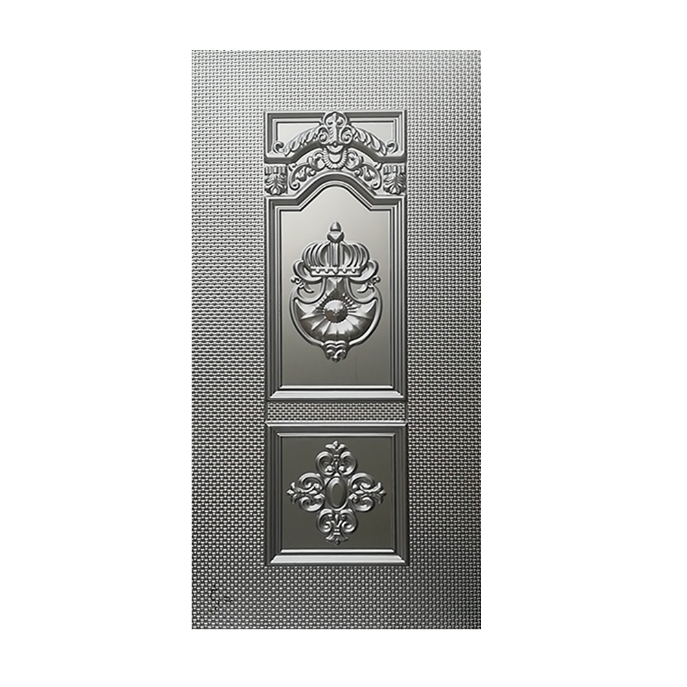 ABYAT Exterior Door Skin Aluminum Curved Door Plate Sign One Panel Shaker Door Sheet