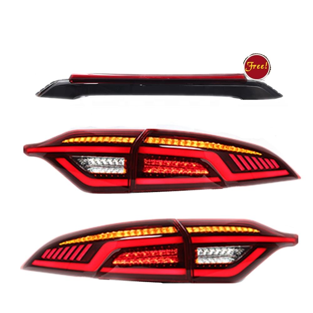HCmotion Factory Wholesales Full LED US Levin SE LE Sedan rear lamp 2020 2021 Tail Lights For Toyota Corolla