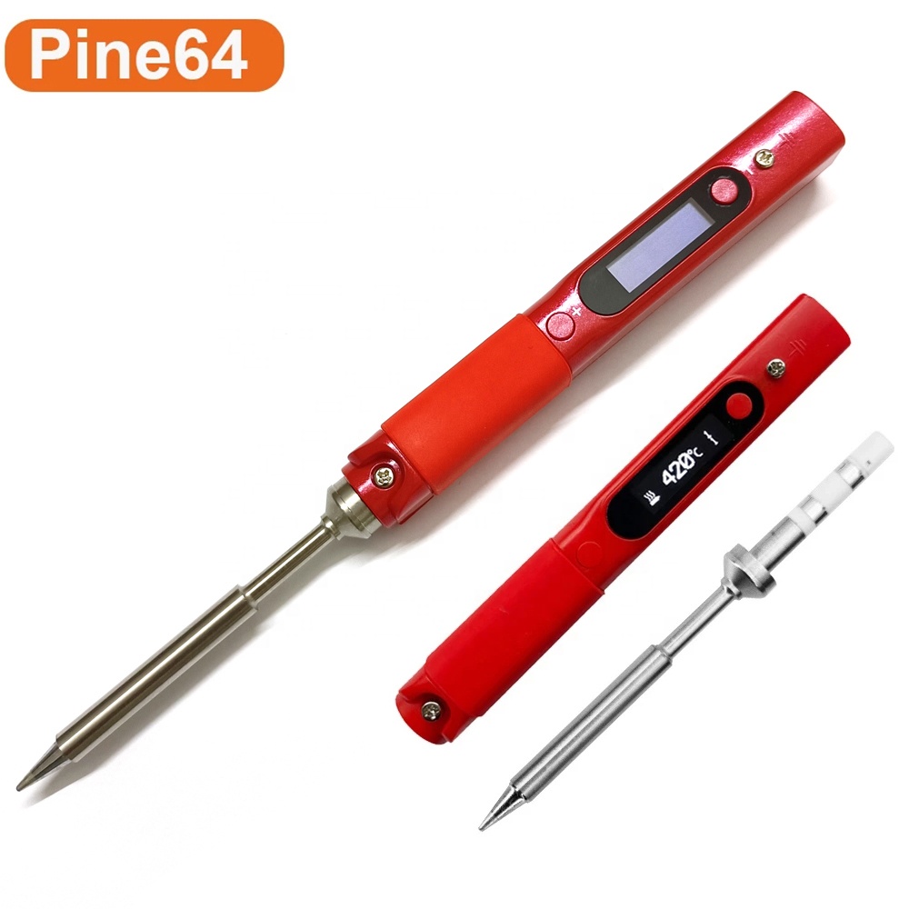 Интеллектуальный Электрический паяльник Pine64 Pinecil, портативный мини сварочный инструмент с постоянной температурой