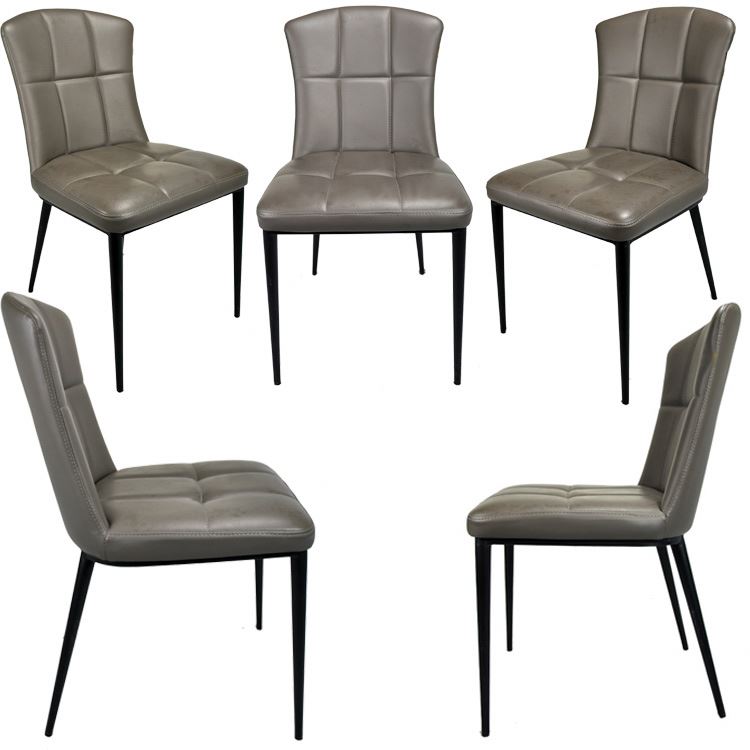 Customized Nordic Comfortable Modern Sillas En Venta Leisure Pu Leather Bar Barber Chair Restaurant Kitchen Dinning Chairs
