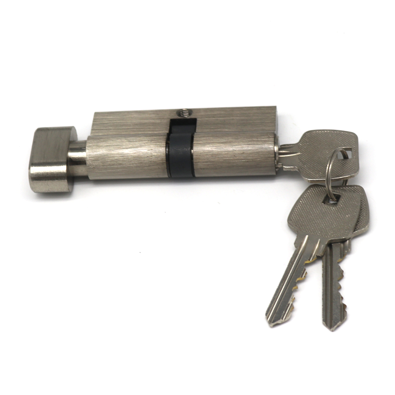 China suppliers one knob one key zinc alloy+brass material safe lock cylinder