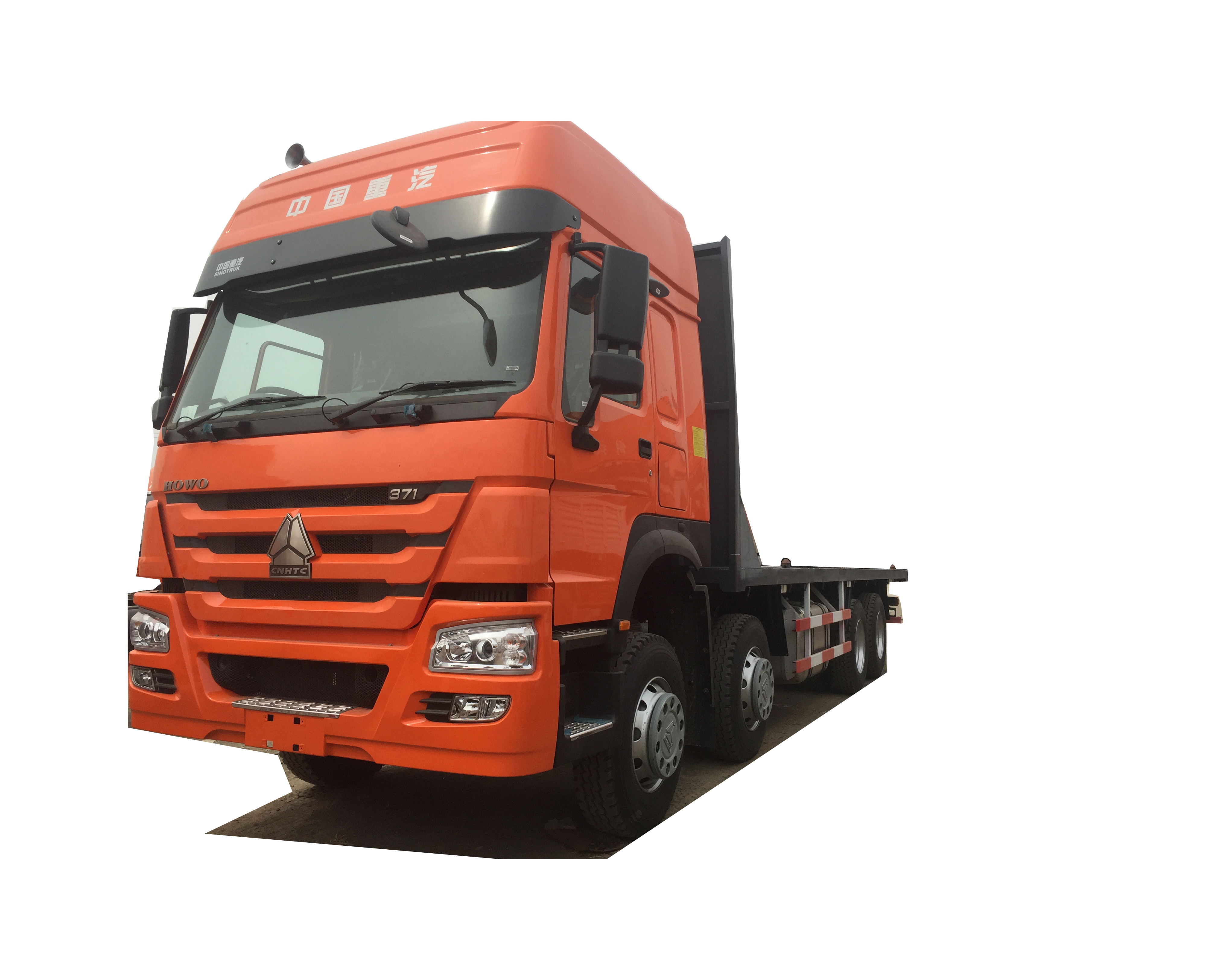 Sinotruk Howo 40 футов 30 тонн Бортовой Грузовой автомобиль с контейнерным замком