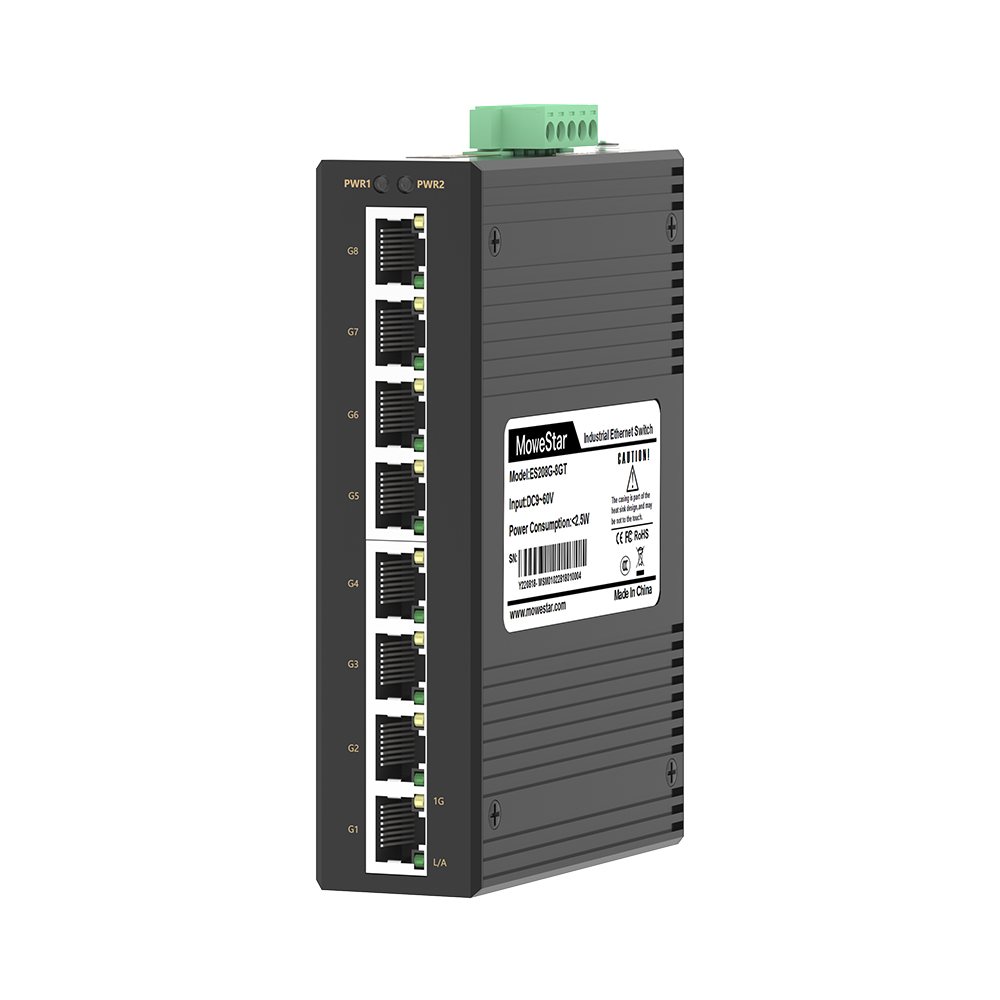 Производители Ip40 сеть Layer2 8 Sc 2 Rj45 сеть Промышленный Ethernet 8 Порт гигабитный коммутатор неуправляемый
