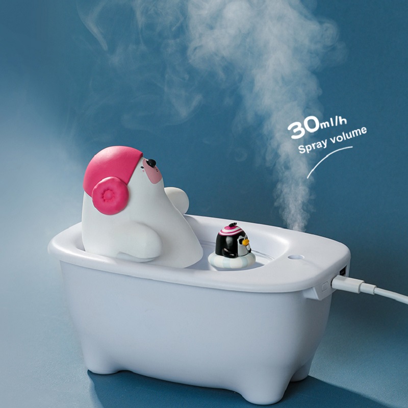 Mini Portable Humidifier Air Freshener Wireless Mist Humidifier Large Space