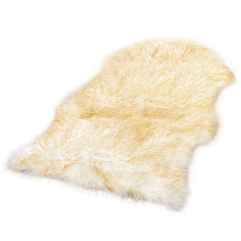 living room synthetic sheepskin faux fur shaggy rug home