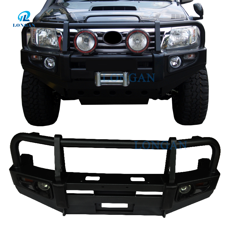 HILUX VIGO 2005-2014 Автомобильный передний бампер bull bar, металлический корпус