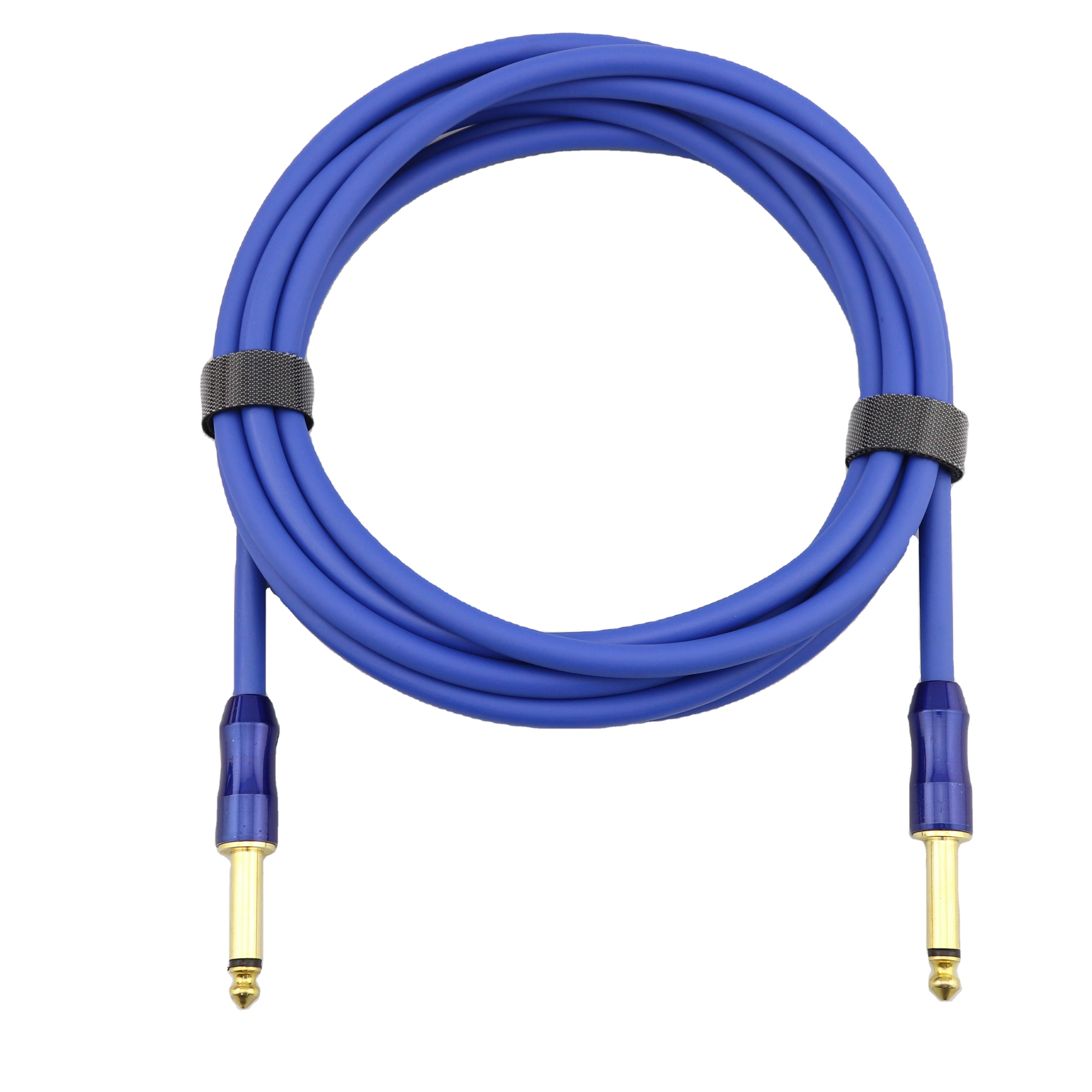 Оптовая продажа 21AWG прямой 6,35 мм 1/4 дюйма инструмент гитарный кабель для электрогитары/клавиатуры аксессуары для гитары народный Электрический