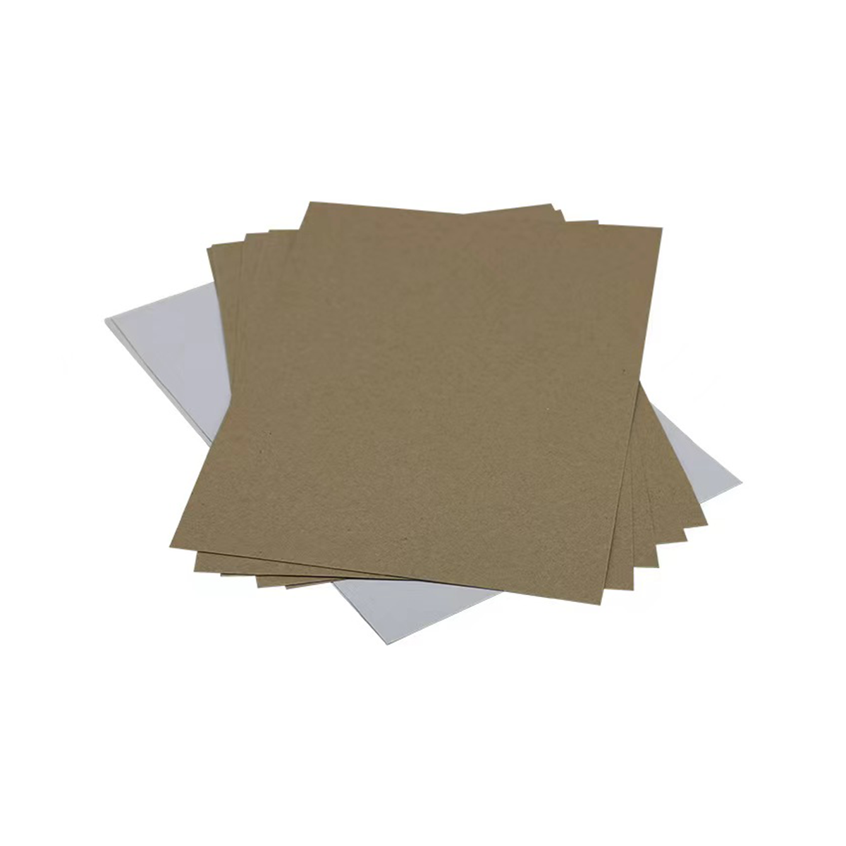 175g high quality single-sided kraft cardboard flat recycled kraft paper moisture-proof printing packaging box board paper