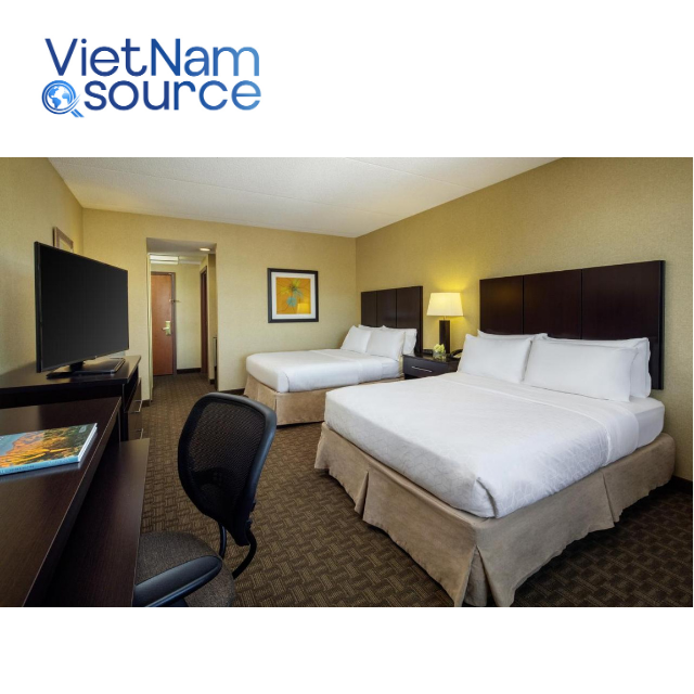 Wooden hotel furniture. Furniture processing for Holiday Inn hotel. Receive OEM hotel furniture processing projects.
