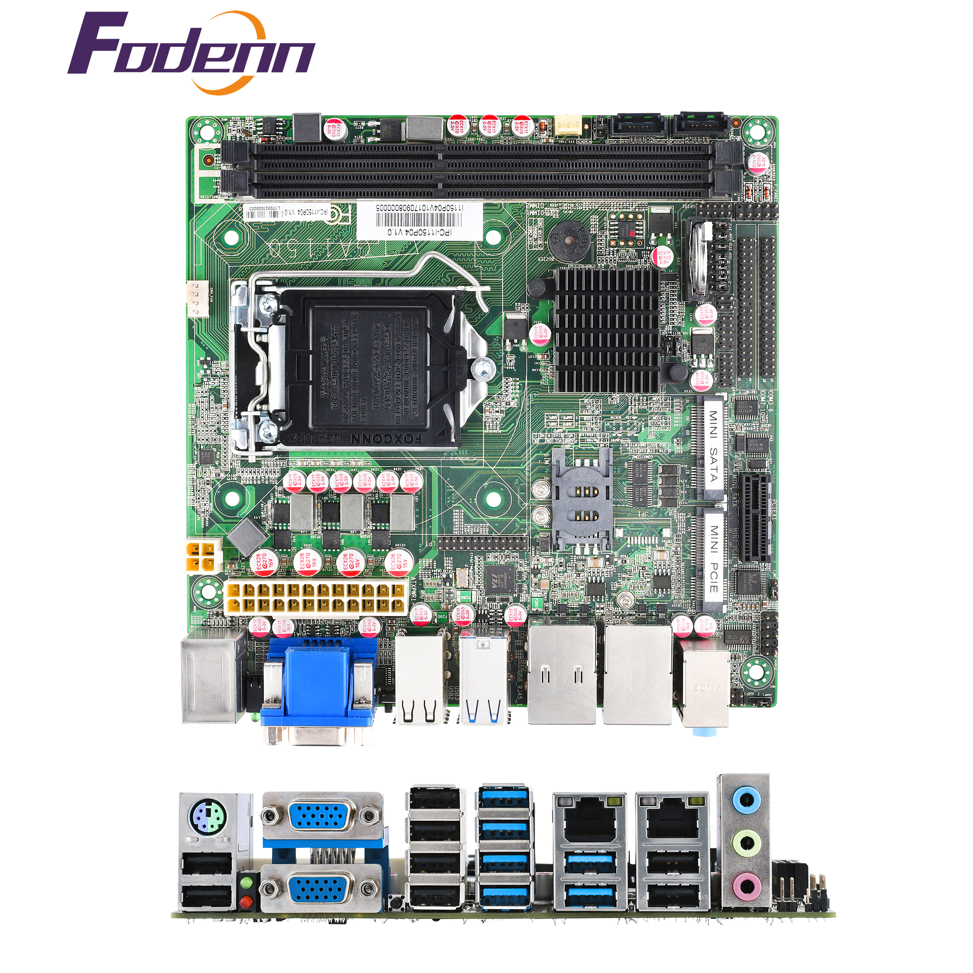 Промышленная Встроенная Материнская плата для настольного ПК foстол LGA1150 Intel Haswell H81