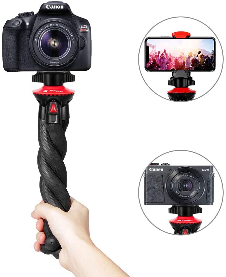 Лидер продаж, гибкий штатив Fotopro, 360 градусов, портативный штатив-Осьминог для смартфонов и камер