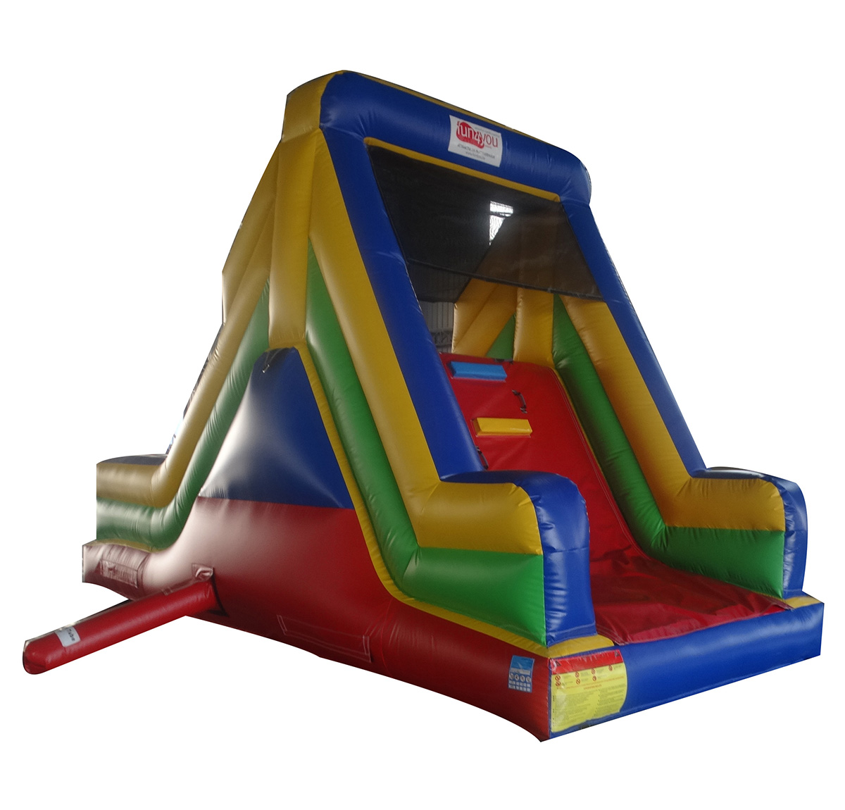 Hot sale commercial small inflatable dry slide combo for kids