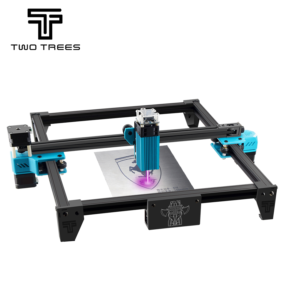 Twotrees TOTEM S 40 Вт Рамка DIY сжатое пятно LD + FAC + c-объектив быстрая Высокая точность лазерная резка гравер CNC лазерная гравировка машина