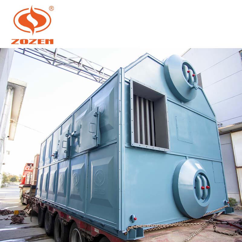 Industrial 6 Ton Coal Fired Steam Boiler Used For Textiles Mill