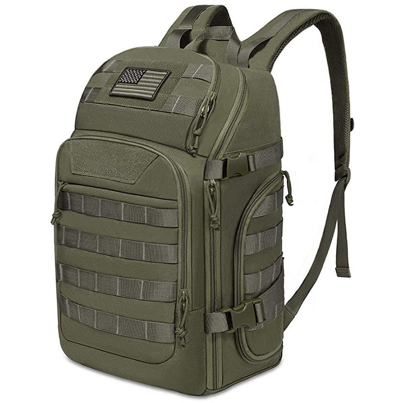 Темно-зеленая Боевая Сумка Molle 40 л, индивидуальный рюкзак с мягкой подушкой