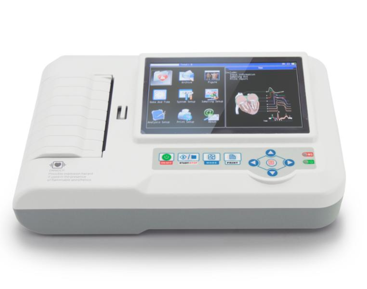 CONTEC CE ecg-600g digital 3/6 channel ecg 3channel digital ecg