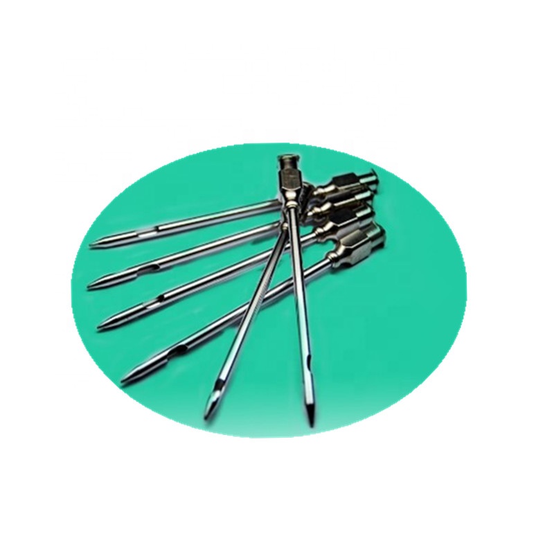 STAINLESS STEEL VETERINARY NEEDLE FOR MARINATING