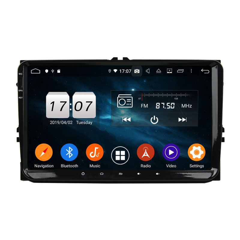 KD-9613 9 дюймов android Восьмиядерный автомобильный радиоприемник dvd-плеер для Magotan/Caddy/Sagitar /CC/Polo/Golf 5 / Golf 6 2006-2012