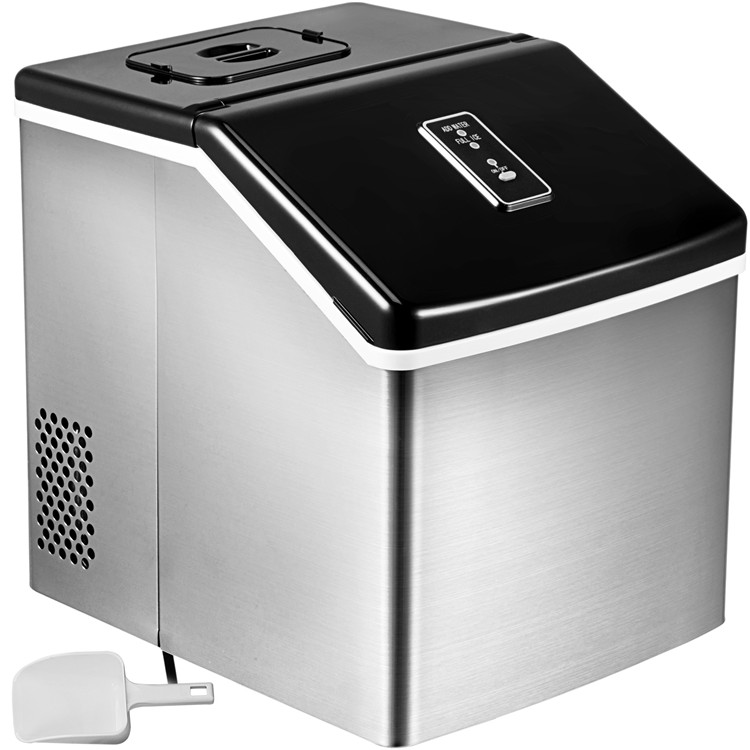 Countertop Clear Ice Maker 18 кг/24 ч Ice Cube делая машину