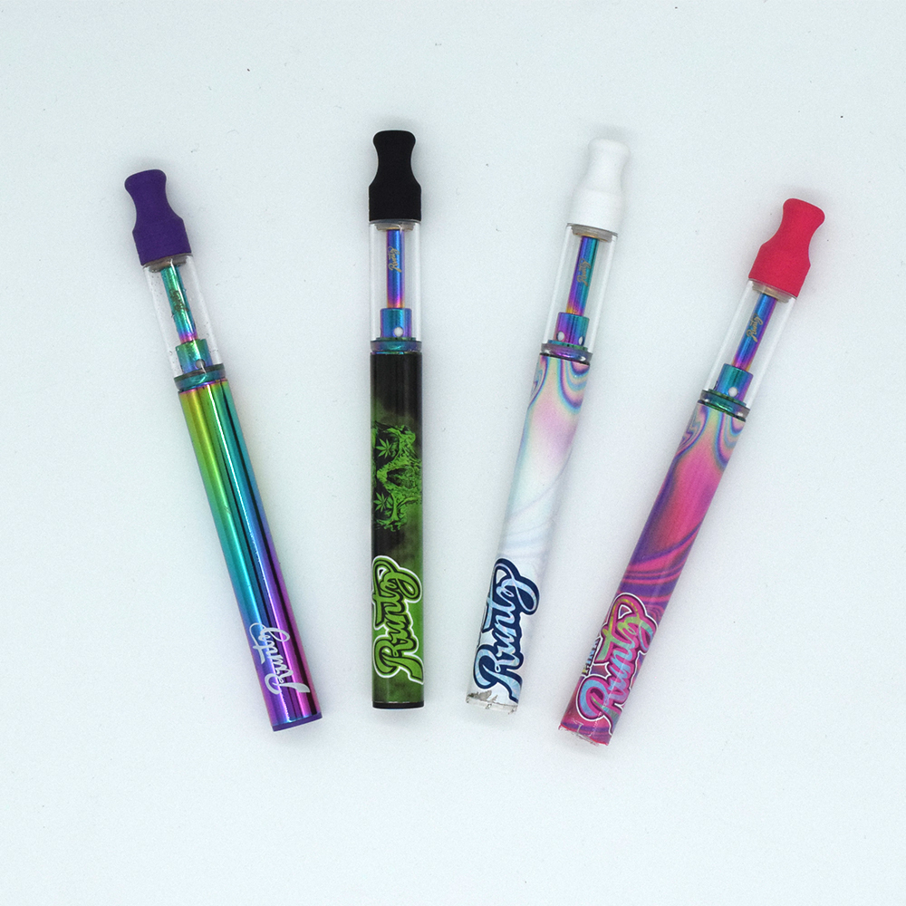 Новый стиль CBD картридж Runtz одноразовые электронные сигареты Vape pen