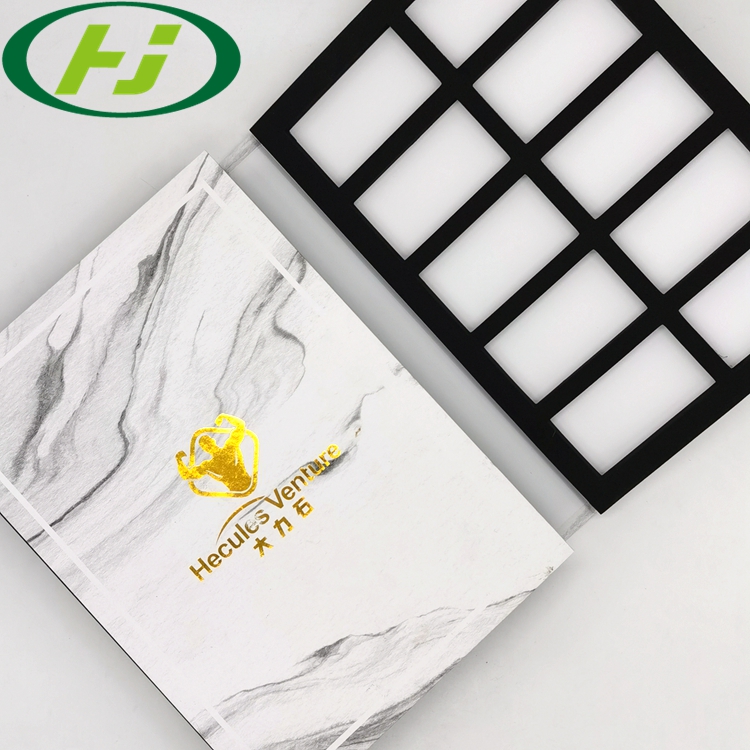Different Kinds Of Marble Tile Sample Kit Binder