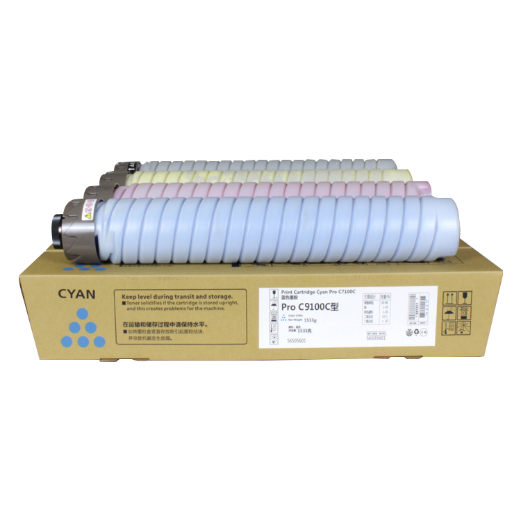 Совместимые цветные картриджи Ricoh C9100, тонер для Ricoh Pro C9100 828315 828381, тонер-картридж