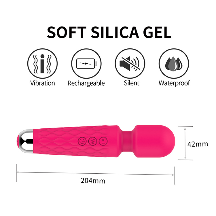 Sex Toys Av Wand Pussy Massage Vibrator Vibration Av Massager Rechargeable Sex Toy For Women
