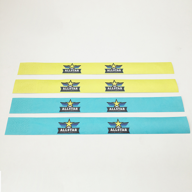 Tearproof Waterproof Customized Business Tyvek Paper Wristband