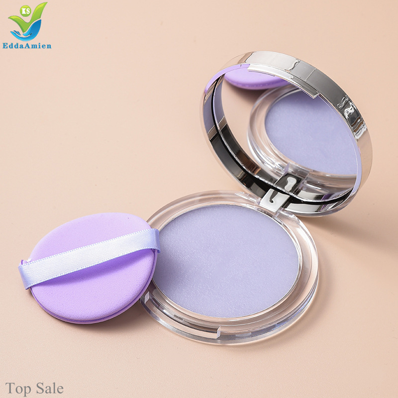 Matte Jelly Texture Oil Control Pressed Powder Talc Free Matte Finish Pore Invisible Long Lasting Finishing Face Setting Powder