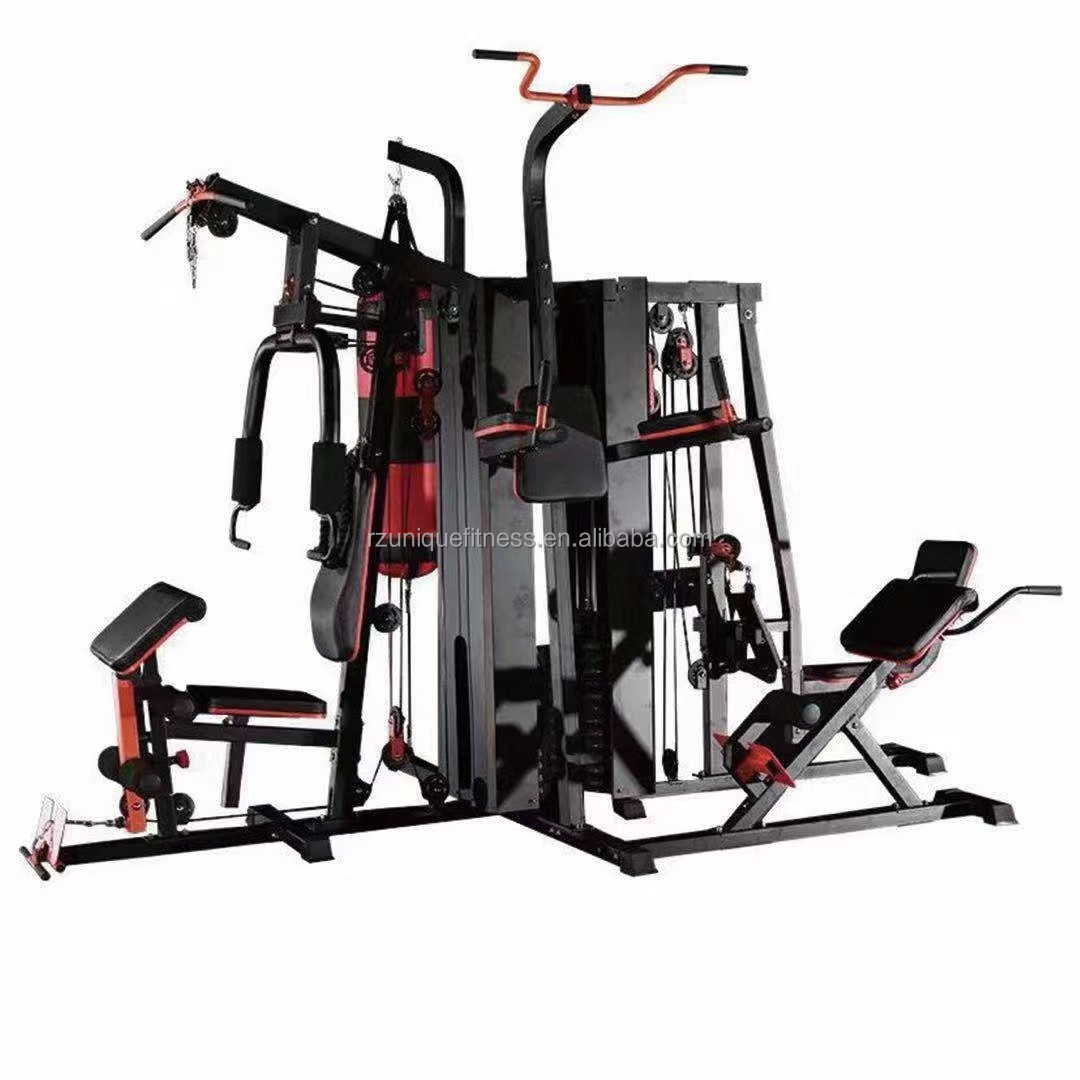 Home gym Equipment Multi function 3Station Trainer New Trend Muscle Training Strength Integrated Comprehensive Equipment
