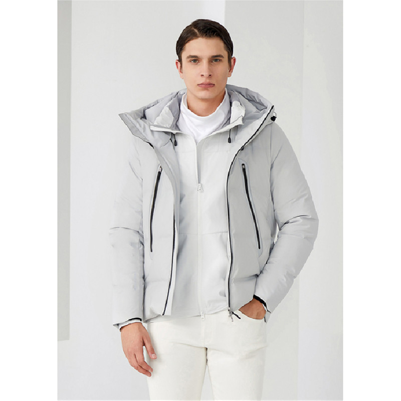 Men's Winter Quilted Jacket Quality Waterproof Men Winter Clothes Regular Mens Puff Clothes Puffer Jacket Coat With Hood