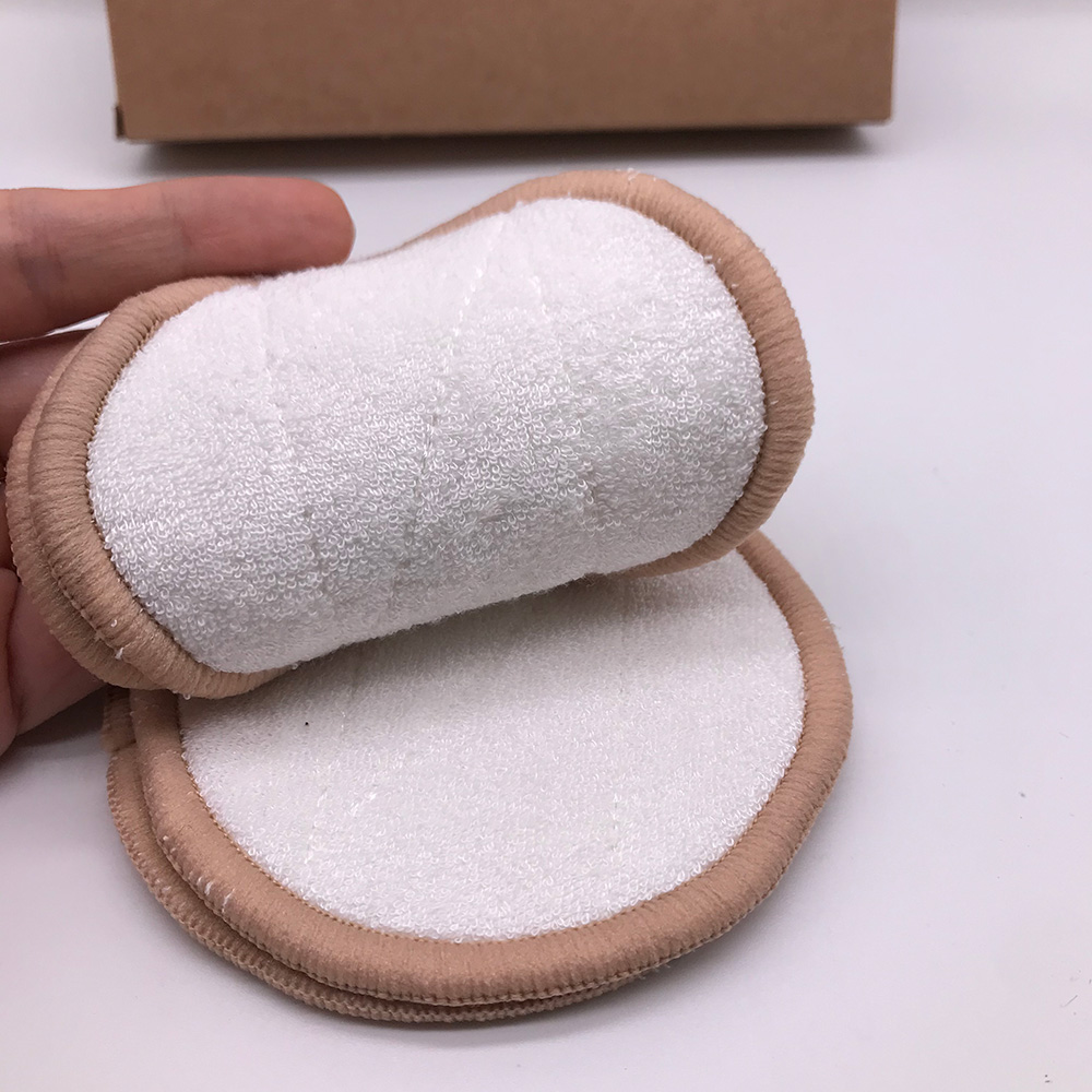 Wholesale Eco Friendly Facial Super Soft Removal Pad Cosmetic Reusable Bamboo Face Makeup Cotton Pads