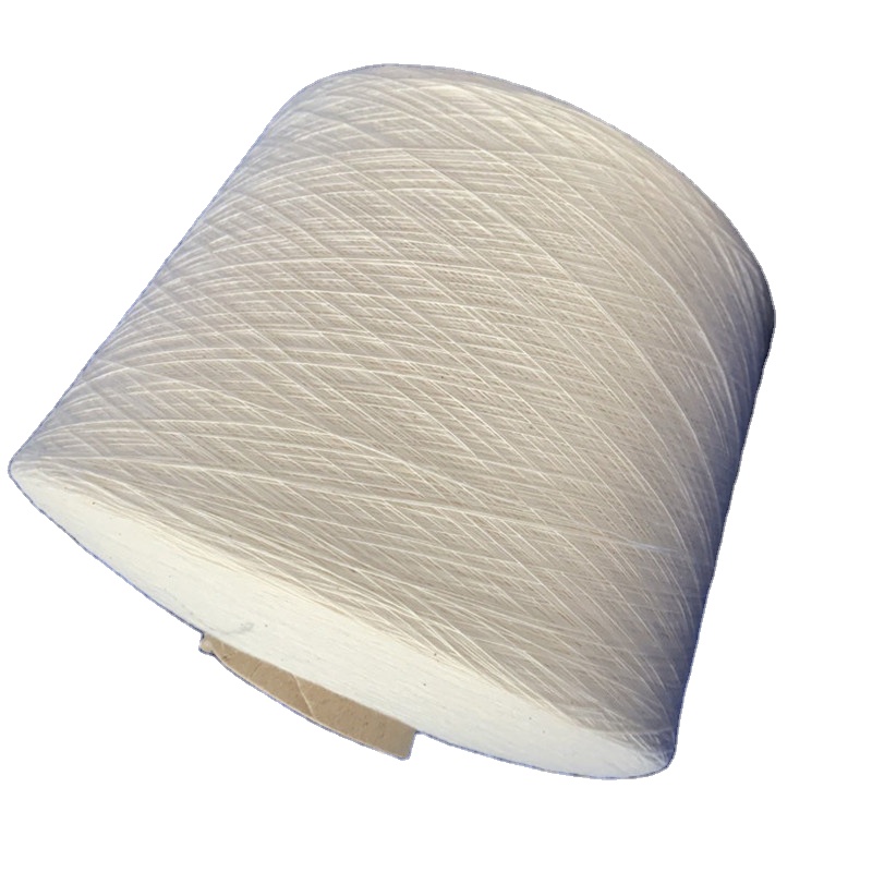 Китайская Фабрика TC 80/20 65/35 CVC 50/50 Полиэстер хлопчатобумажная пряжа 30s