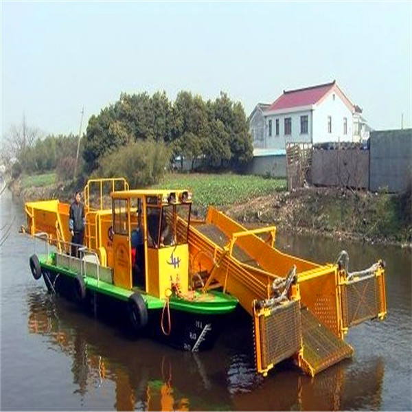Hot product high quality Seaweed Harvesting Boats Aquatic Weed Harvesters factory For Sale