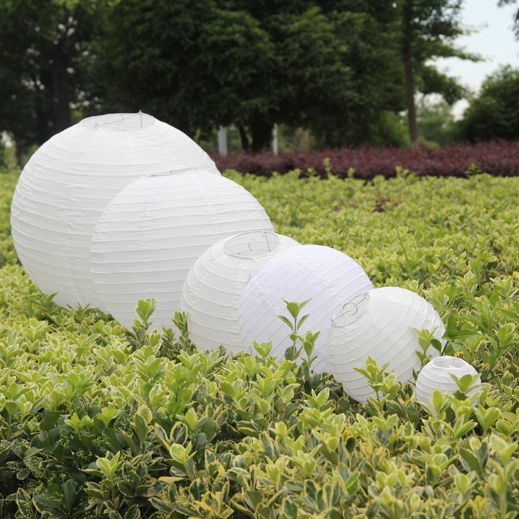European wedding decoration white handmade DIY lantern