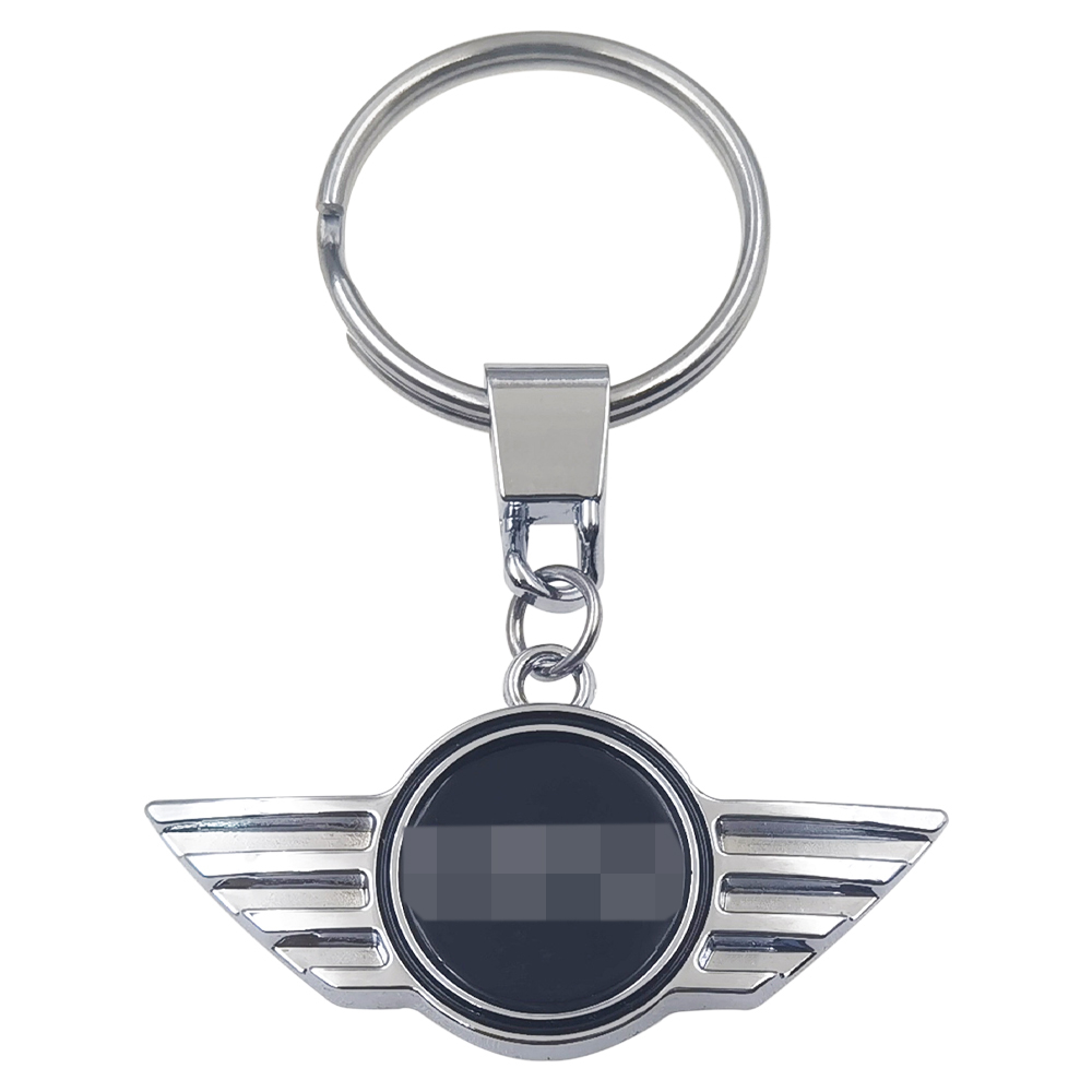 Wholesale Custom Auto car logo Pendant 3D Metal Car Key Ring Keychain Key Holder Auto Accessories metal keychain for BMW MINI