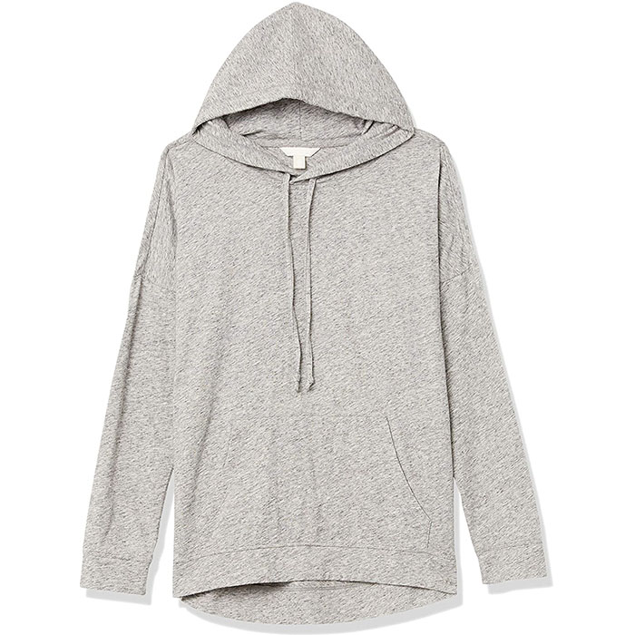 Wholesale Women's Vintage 100% Cotton Hoodie Lightweight Popover Sweatshirt Hoodie Relaxed Fit Front Kangaroo Pocket Hoodies