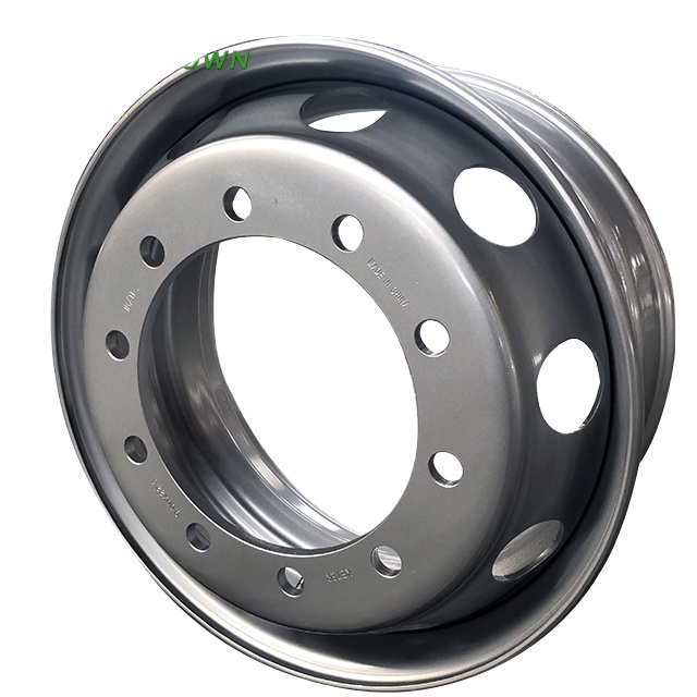 22,5x9,00, лучшее качество, сверхпрочный бескамерный грузовик, стальной колесный обод