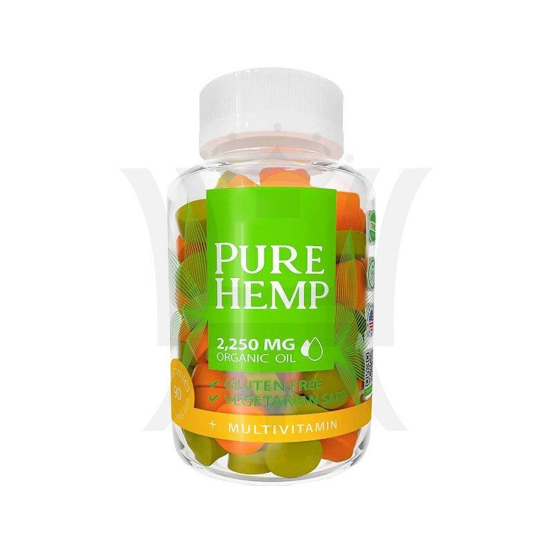 Изготовленное на заказ чистое конопляное Gummies 2250 мг органическое масло содержит витамин A & C лучше для стимуляции роста и укрепления новых костей