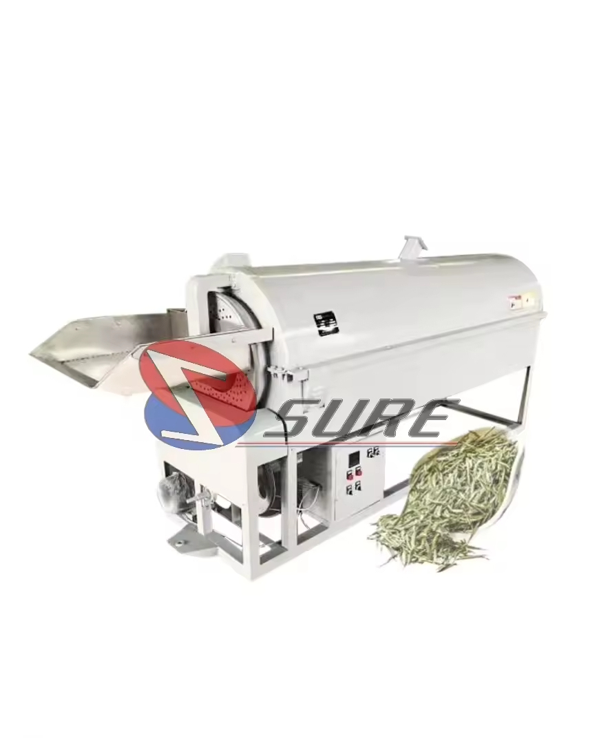 Industrial Factory Tea leaf fixation machine Tea leaf processing machine