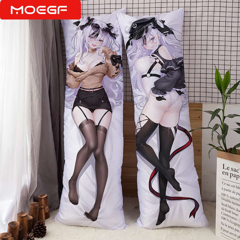 Azur Lane Hentai Dakimakura Cover Elbe Anime Sexy Pillow Case 60x180cm