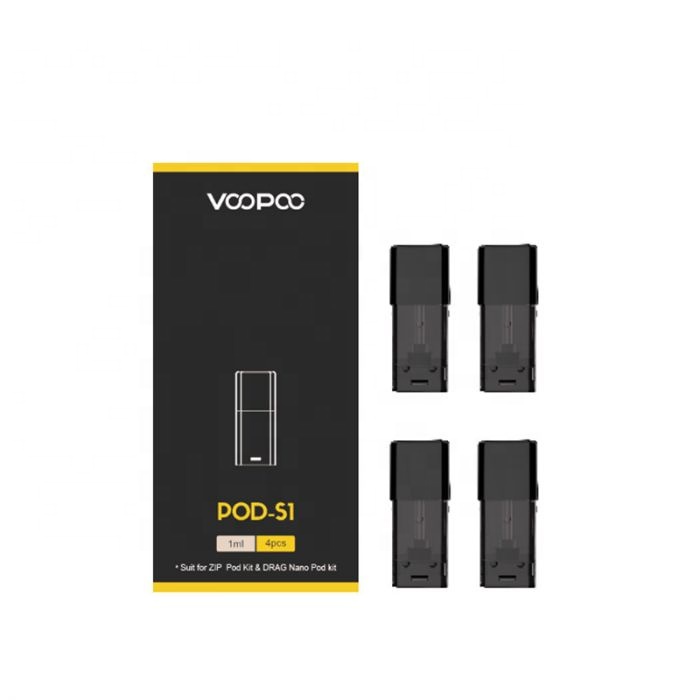 Оригинальный VooPoo перетащите нано-Pod картридж 1,0 мл 4 шт./упак. 2 шт./упак.
