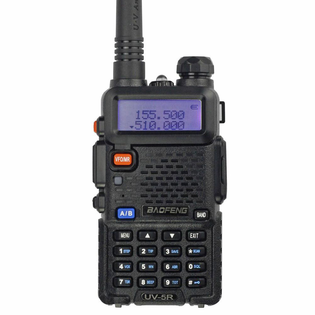 Дальнее расстояние Оригинальный Baofeng UV-5R ручной коммуникационного устройства двухстороннее радио 1800 мАч батарея FM радио