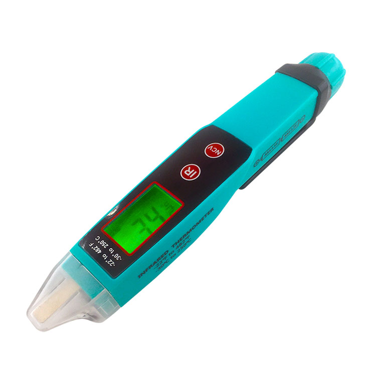 Digital AC/DC Voltage Detectors Smart Non-Contact Tester Pen Meter 12-1000V Current Electric Sensor Test Pencil Infrared therm