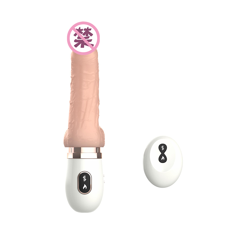USB Отопление телескопическая Электрический женского мастурбирования Pussy Вагина пульт дистанционного управления автоматический фаллоимитатор секс машина для женщин
