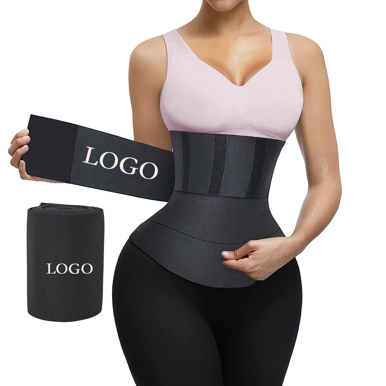 Snatch Me Up Waist Shaper Bandage Women Adjustable One Piece Quality Sweat Band Long Slim Waist Trainer Wrap Belt